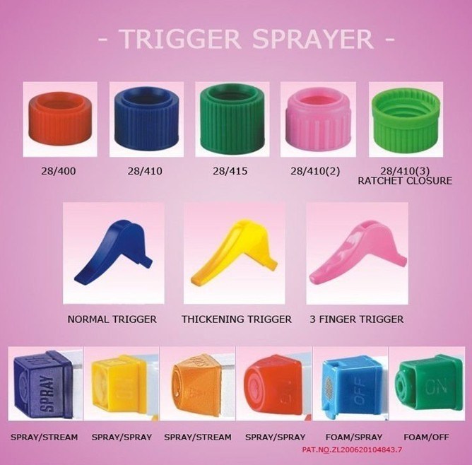 White Plastic Trigger Sprayer / Foam Sprayer / Sprayer