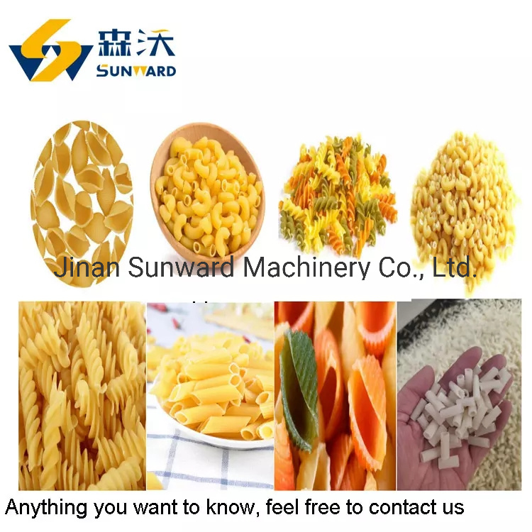 Repid Degradation Rice Wheat Straw Extruder Sraw Making Line Pasta Macaroni Making Line