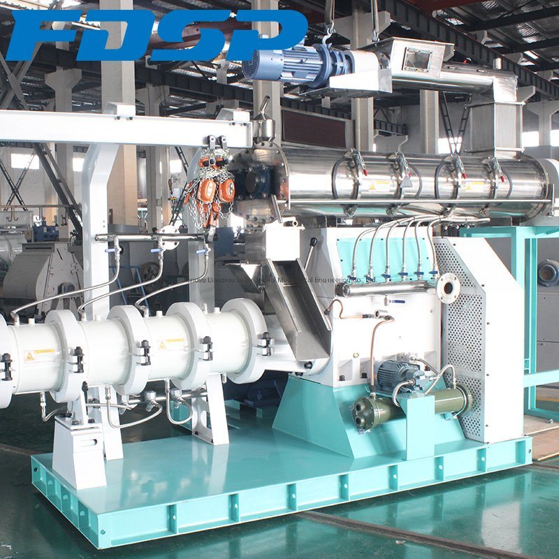 Fish Feed Twin Screw Feed Pellet Extruder Machine Extruder Line