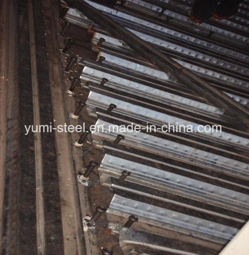 Galvanized Steel Floor Support Deck Flooring Sheets for High Rise Buildings Material