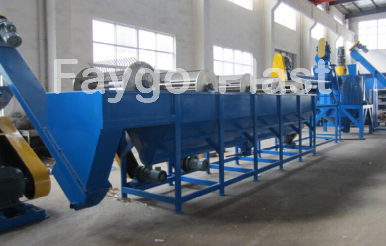 Waste Plastic Recycling Line for PP Bags, PE Films, Jumbo Bags