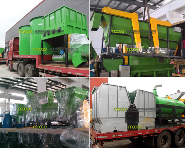 waste pet bottle plastic recycling machine