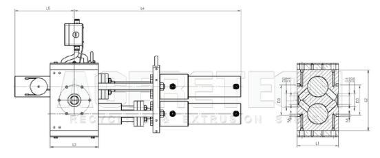 Plastic Hydraulic Screen Changer/Extruder Screen Changer