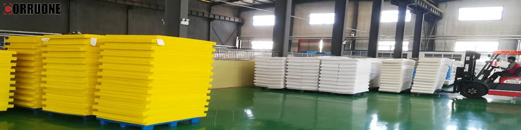 1200X1000mm with 3mm or 4mm Edge Sealed Coroplast Hollow Plastic Separator Sheet, Board & Pad for Glass Bottle, Can or Container