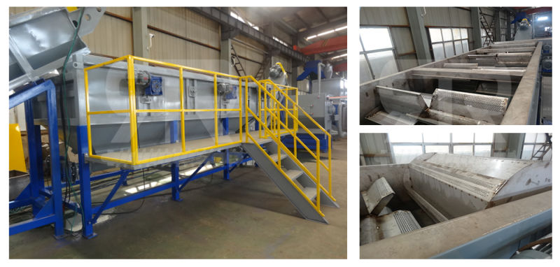 Plastic Recycling Machine Waste Film PP PE Washing Line with Crusher