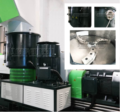 European Designed Vibration Dryer System for Plastic Re-Pelletizing Machine