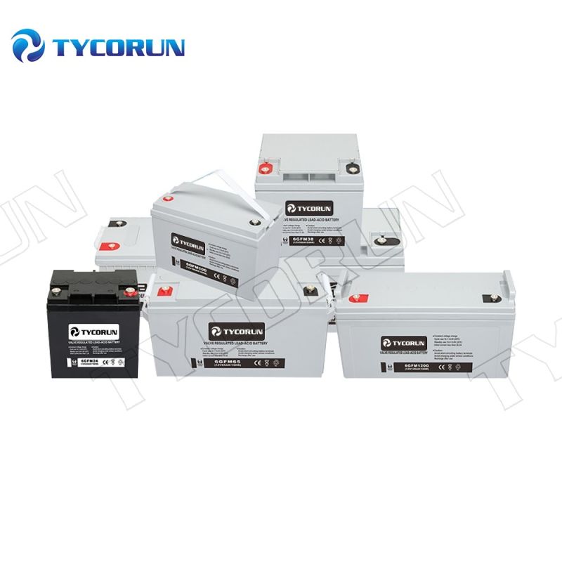 Tycorun Batteries Solaire 200ah 12V 24ah Battery Lead Acid Valve Regulated Sealed Lead Acid Battery UPS