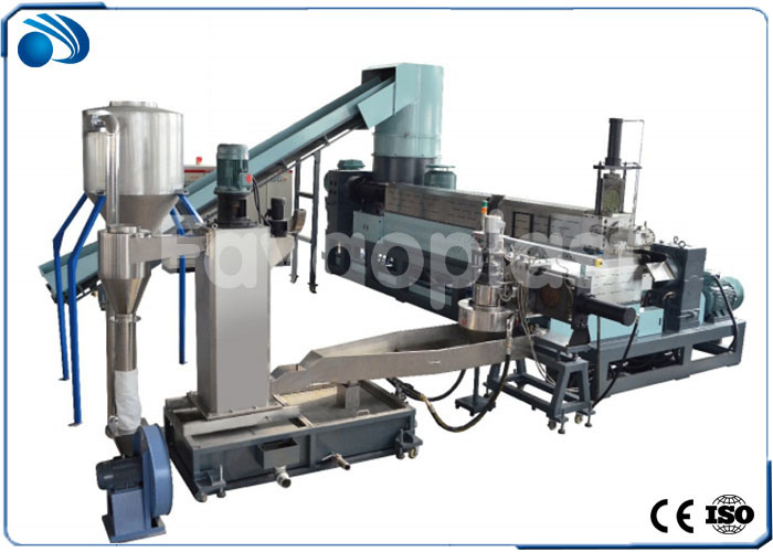 Waste Plastic Recycling Pelletizing Extruder Machine