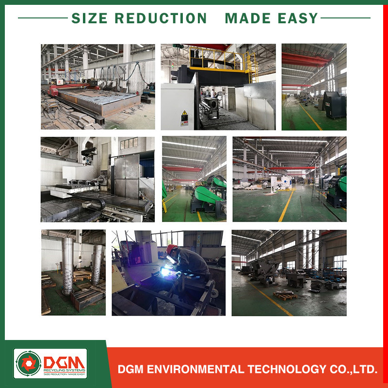 Daily Waste Rubber Products HDPE/PP Boxes Crushing Shredder for Plastic Recycling System Line