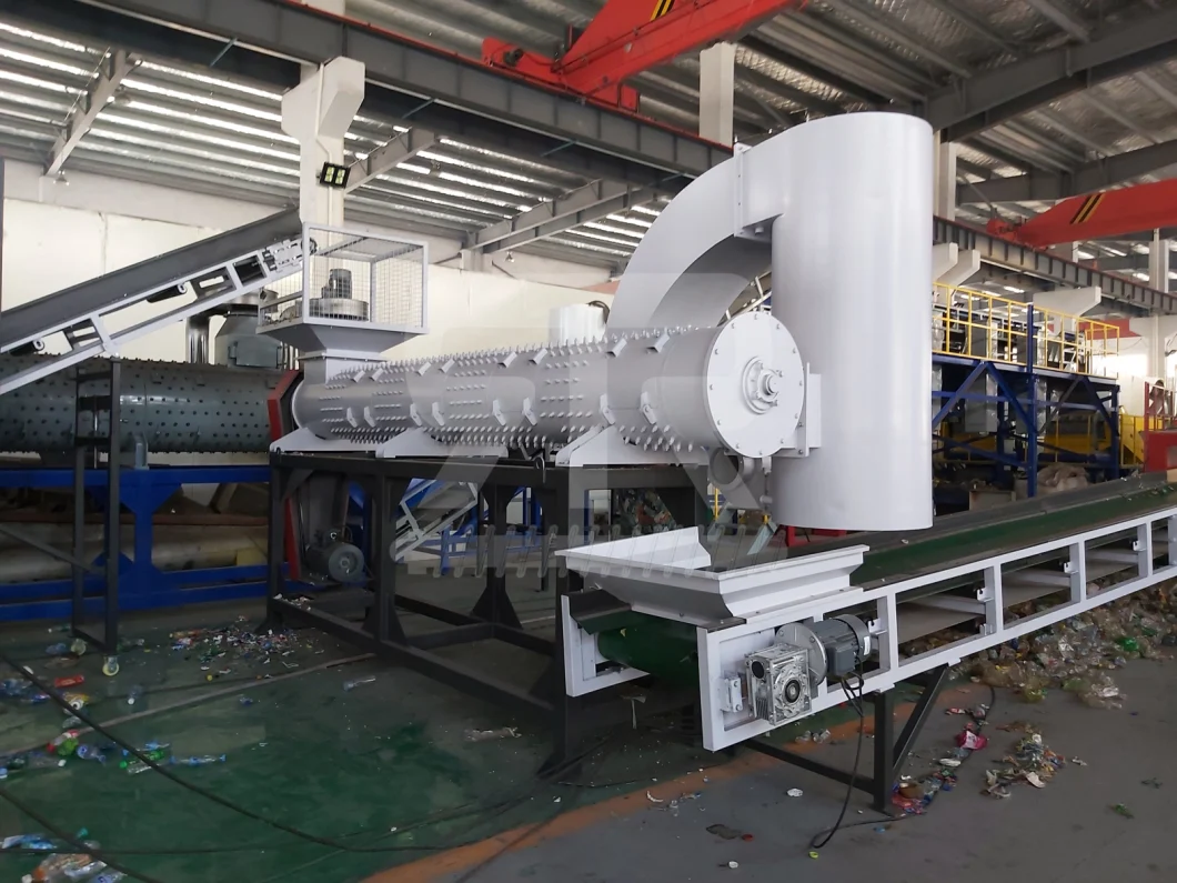 Pet Plastic Recycling Machine Dirty Bottle Recycling Washing Machine with Friction Washer