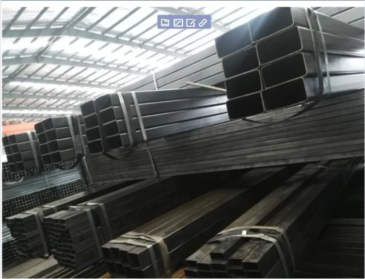 75X75 Tube Square Pipe Ms Square Pipe Price Welded Ms Square Steel Tube Hollow Section