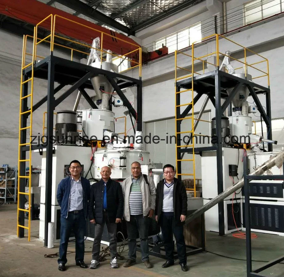 High Speed PVC Compound Mixer with Vacuum Feeder