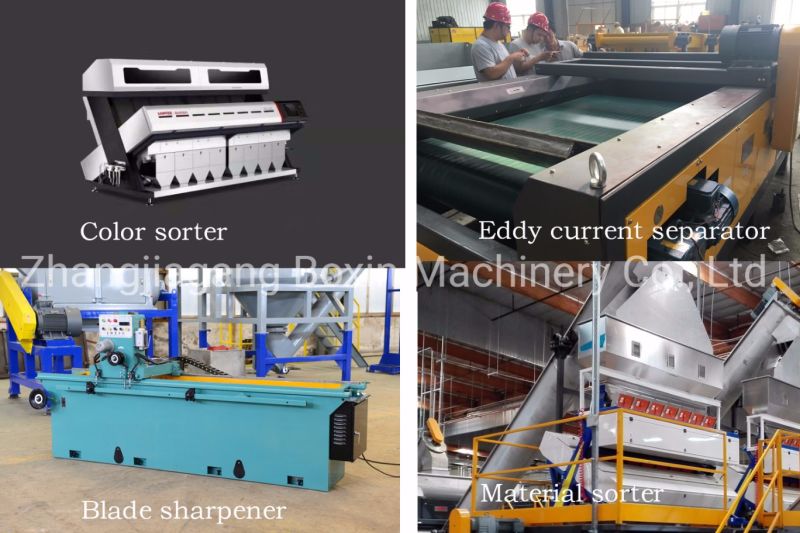 2021 Waste Pet Bottle Recycling Line/Pet Washing Equipments Line Used for Plastic Waste