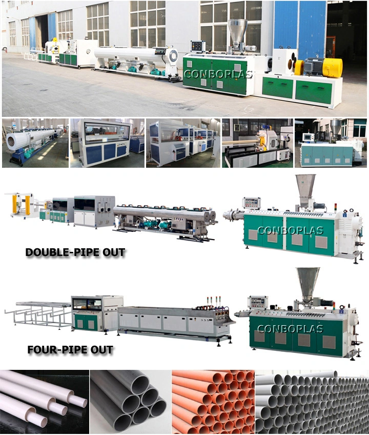 Plastic Extruder Machine PVC PP PE Pipe Extruder Production Line