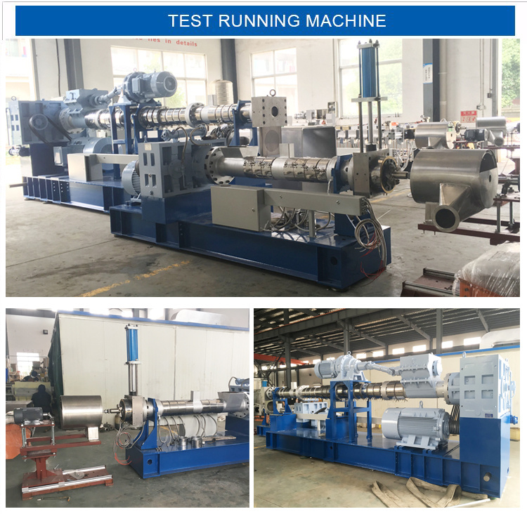 Two Stage Single Screw PE Plastic Recycling Machinery