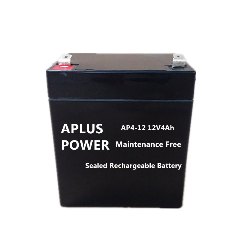 Maintenance Free Sealed Lead Acid Rechargeable Batteries 12V 4ah