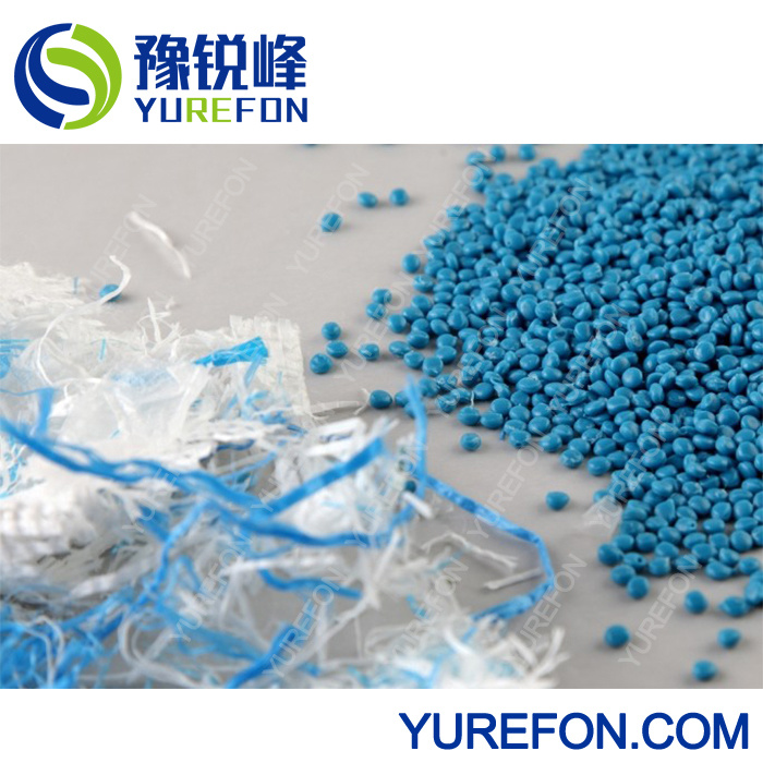 Recycle Plastic Film Single Screw Recycling Granulating Extrusion Machine Plastic Extruder