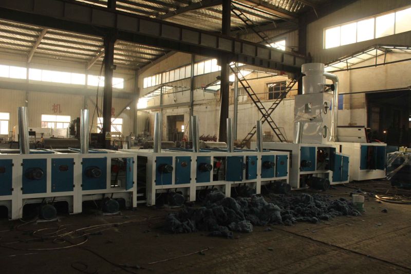 Hot Sell Flax Opening Machine for Recycling Machine