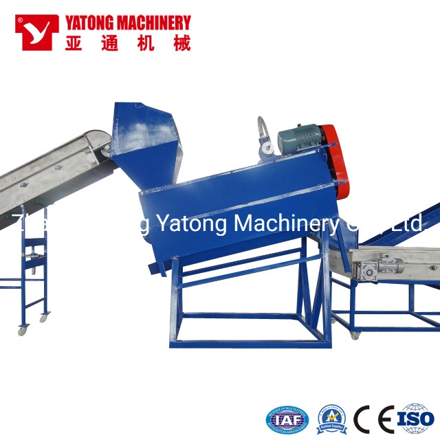 Yatong Waste Plastic Pet Crushing Washing Recycling Production Line /PE PP Washing Machine