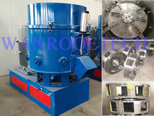 Plastic Agglomerator for PP PE Film Woven Bag Recycling