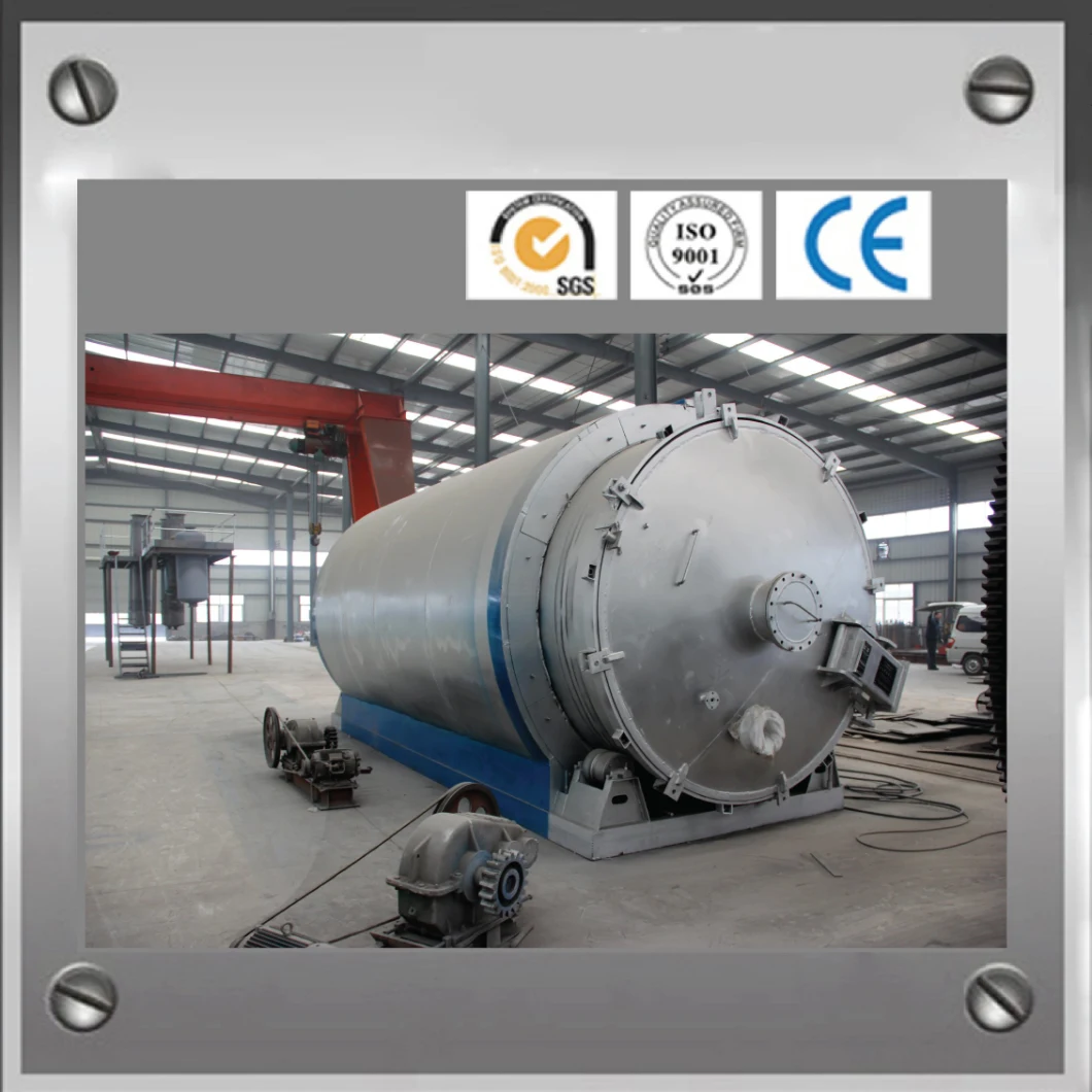 Environmental Standard Waste Rubber/Plastic/Tires Pyrolysis Machine with Ce, SGS, ISO