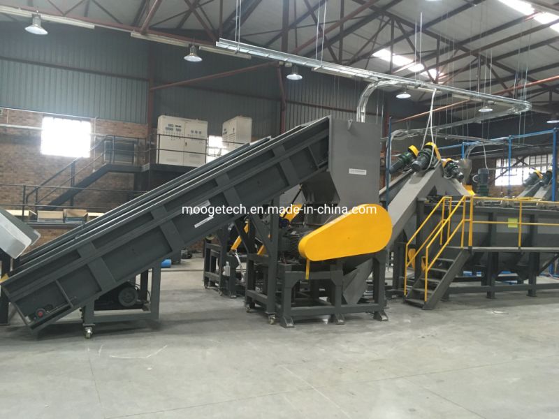 China PET bottle recycling equipment / waste plastic recycling machine