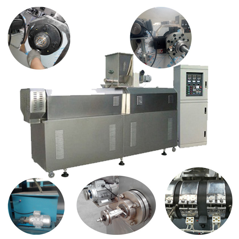 Ce Standard Double Screw Extruder Baby Food Making Machine