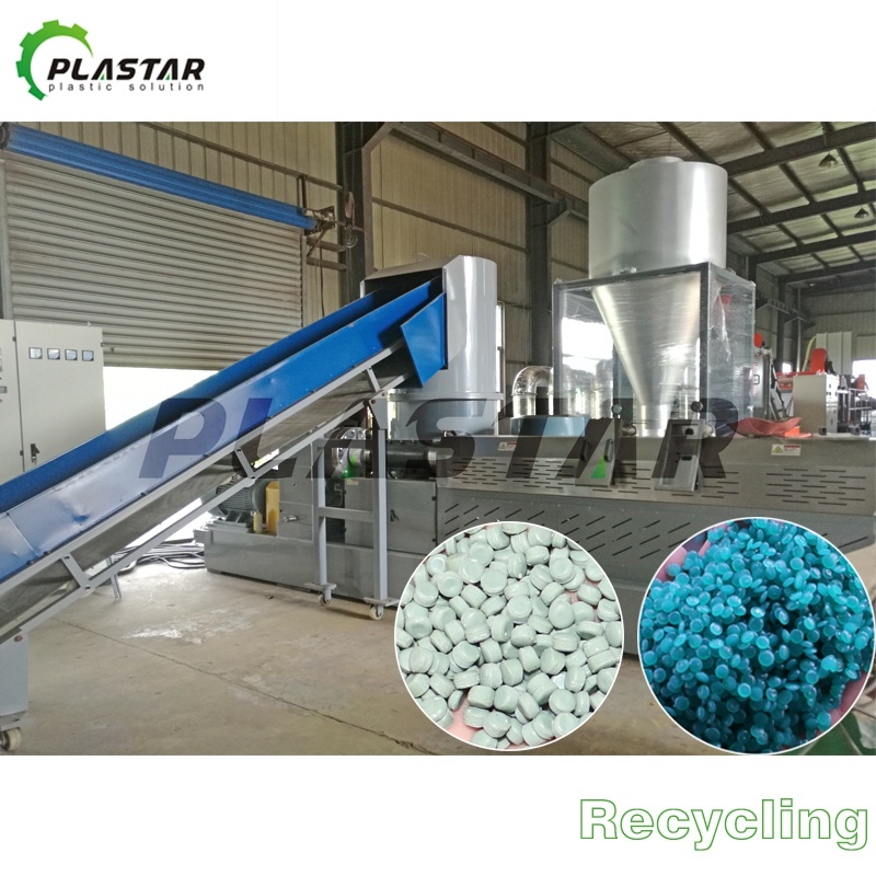 Waste Plastic Pellet Recycling Extruder Machine/Plastic Pelletizer Extruder Machine