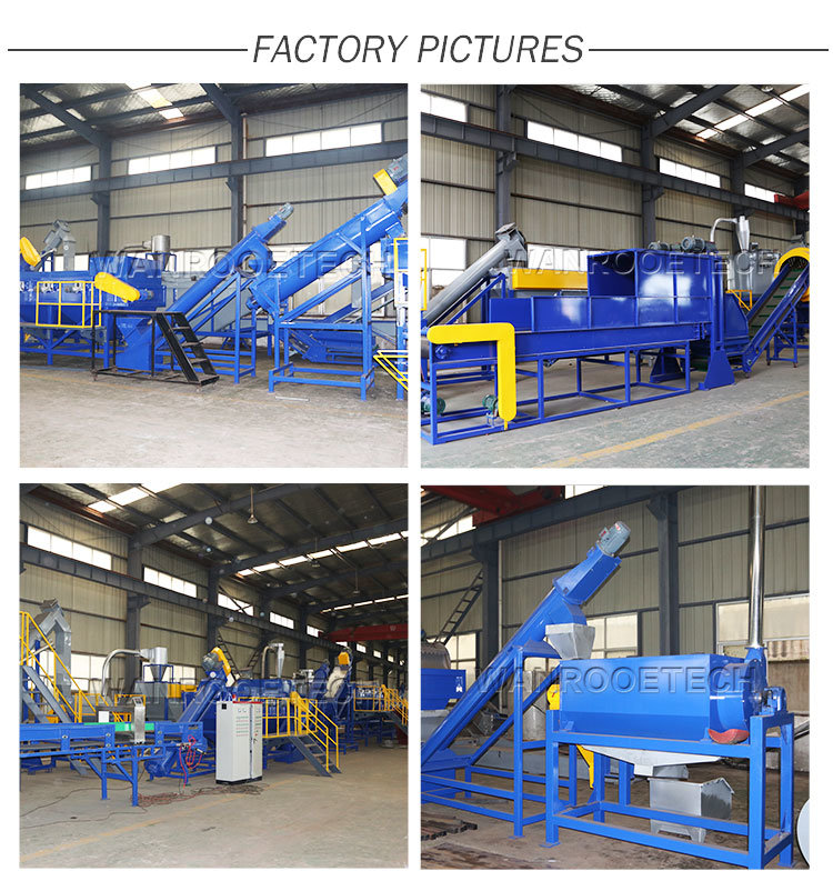 Waste PE PP Film Washing Recycling System