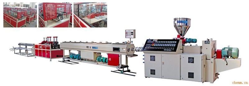 Plastic PVC Pipe Extrusion Machinery