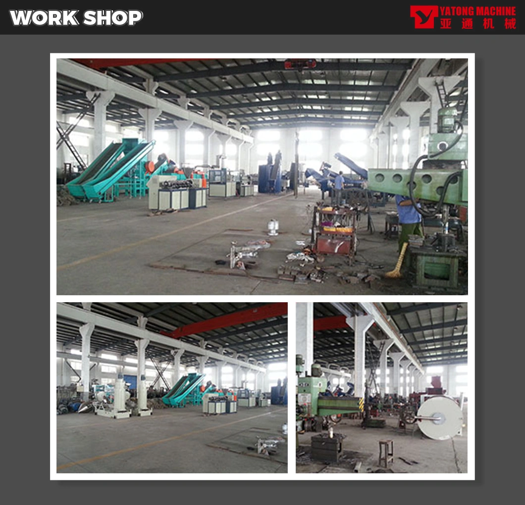 Yatong Waste Plastic Recycling Line PE Film Washing Production Line (300kg/h)