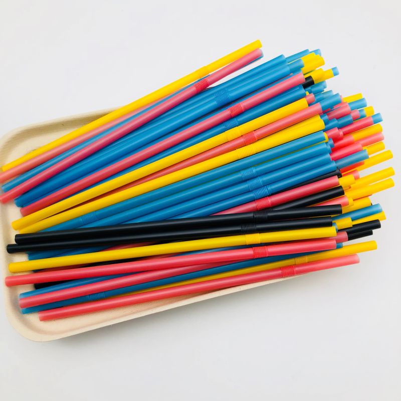 Customized Color and Size Compostable PLA Drinking Straw Biodegradable Plastic Straw