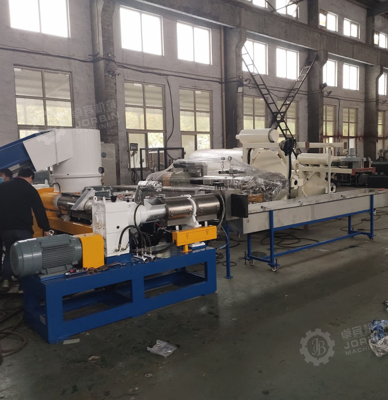 Single Screw Extruder Plastic Recycling Pelletizing Machine New in Factory