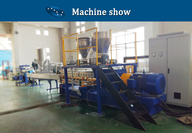 Plastic Pet Flakes Recycling Extruder Extruding Granulating Machine with Price