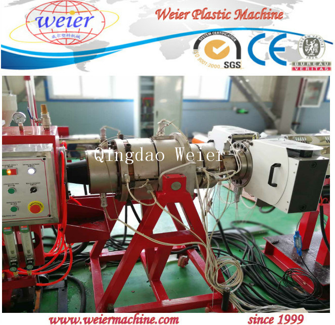 PE Gas and Water Supply Pipe Plastic Making Machine HDPE Pipe Extrusion Line