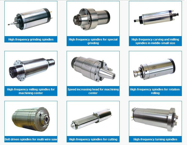 High Frequency Spindles 100ED30 for High Speed Centrufugal Devices