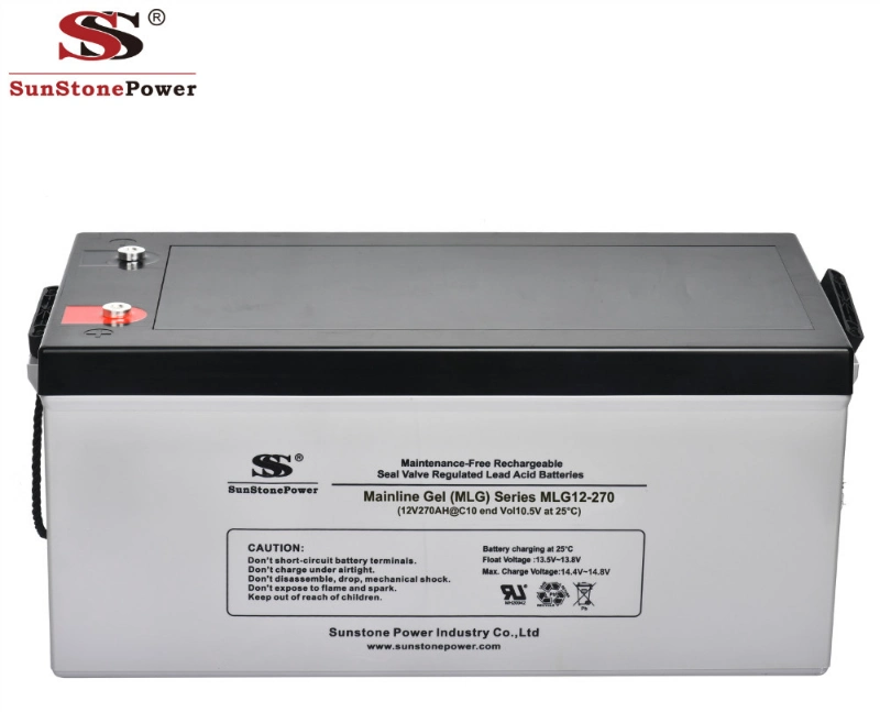 Rechargeable Battery Sealed Lead Acid Battery Sunstone Brand 12V 250ah Solar Battery