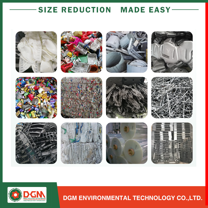 Plastic Plate IBC Trash Can Plastic Recycling Crushing Shredder