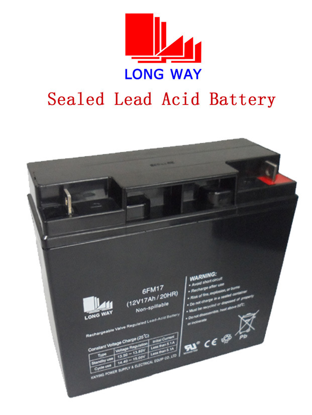 Sealed Rechargeable SLA VRLA AGM Gel Lead-Acid Battery