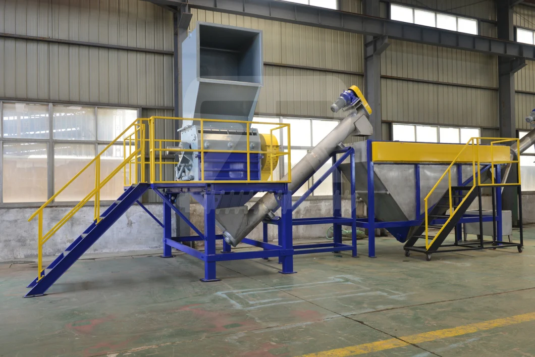 Waste Plastic Bottle Washing Plant Pet Bottle Recycling Washing Line with Sorting Machine