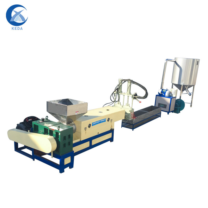 Granules Application and PE Plastic Processed Granulator Plastic Recycling Machine Price Pellets Single Screw Extruder