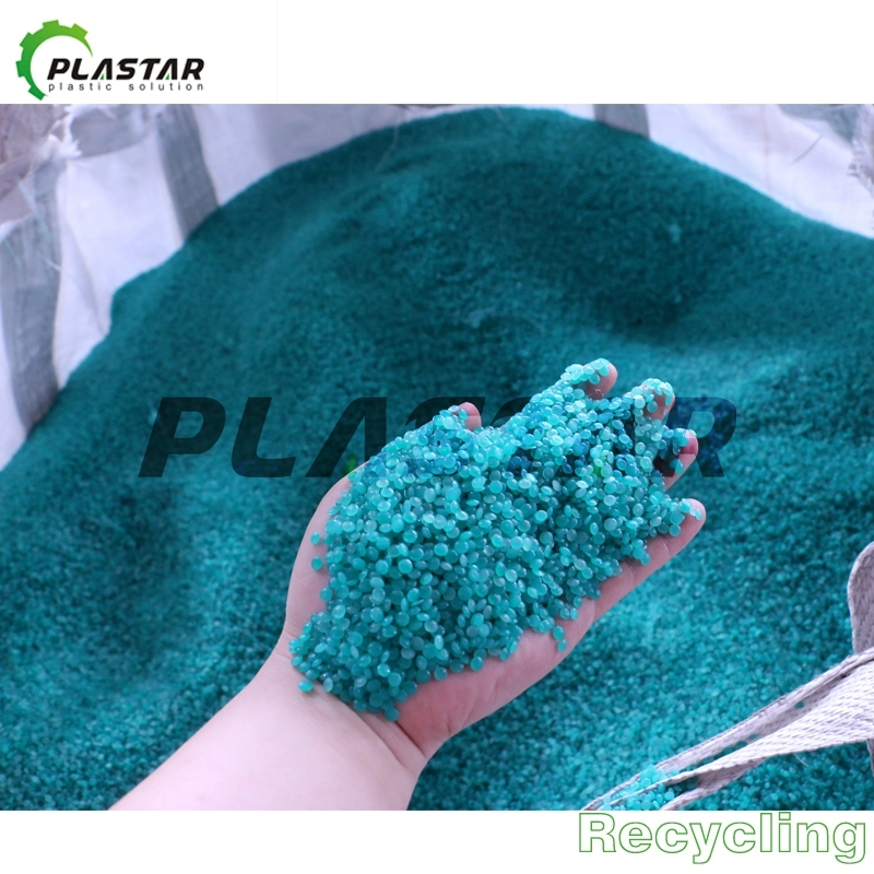 Professional Waste Plastic Agricultrual PE Film Pelletizing Machine for Waste Recycling Line