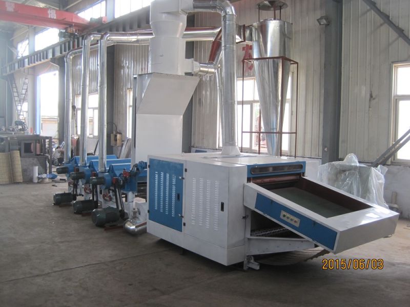 Garment Cloth Fabric Opening Machine Tearing Recycling Machine for Recycling Cotton Waste Cotton Clips Waste Recycling