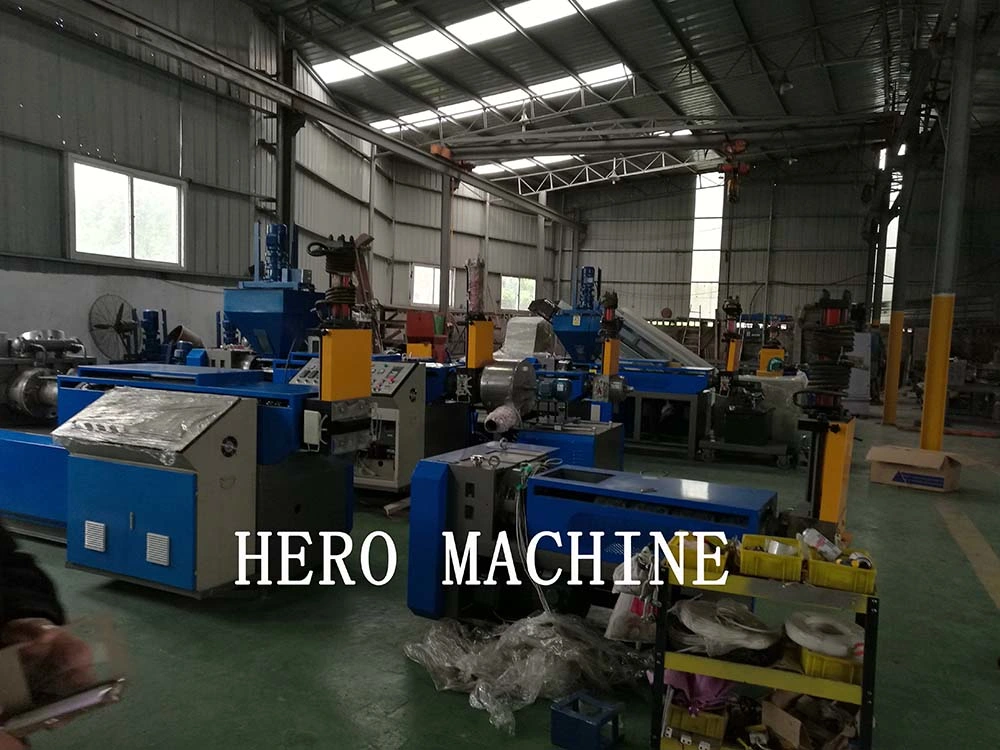 HDPE Extruder Second Hand Small Cost Plastic Waste Recycling Machine