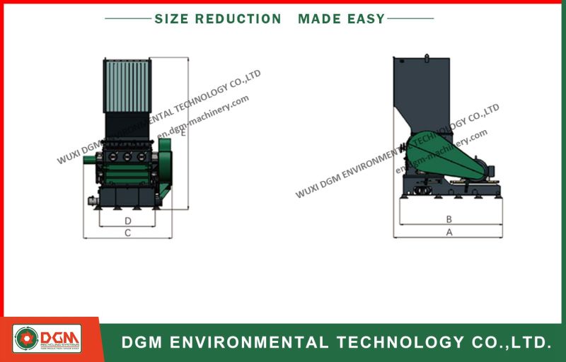Profitable Plastic Crushing Machine for PP/PE/PC/ABS Recycling
