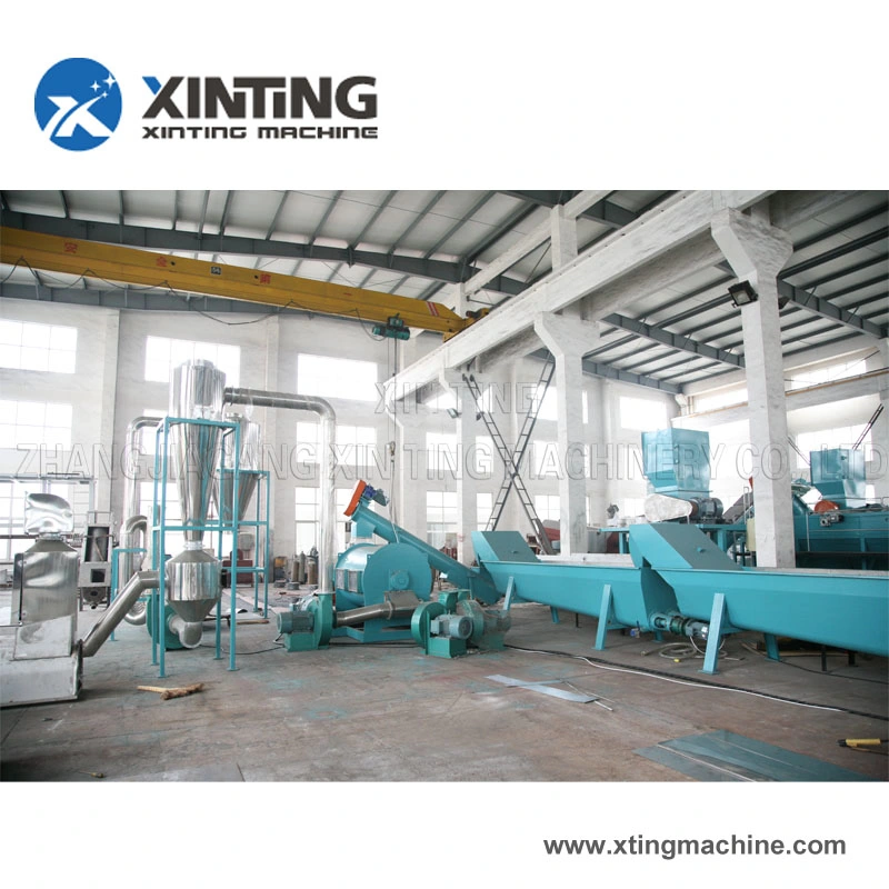 Plastic Pet Bottle Grinding and Washing Machine Recycling Line Plant