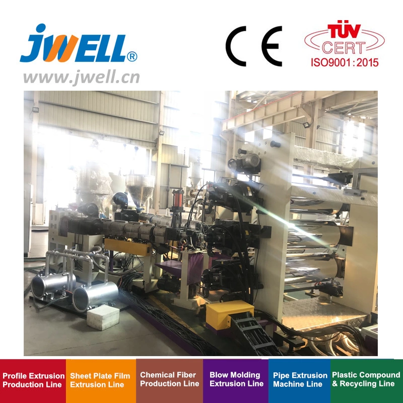 Jwell High Quality Pet Sheet Extrusion Machine for Protective Mask