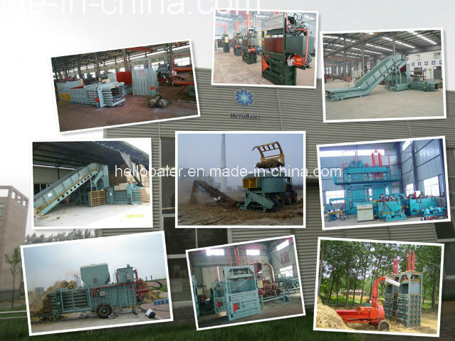 Horizontal Strapping Machine for Waste Paper, Plastics, Bottles Recycling