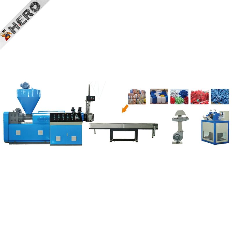 Dirty Plastic Bags Waste Recycling Machines Plastic Washing Line