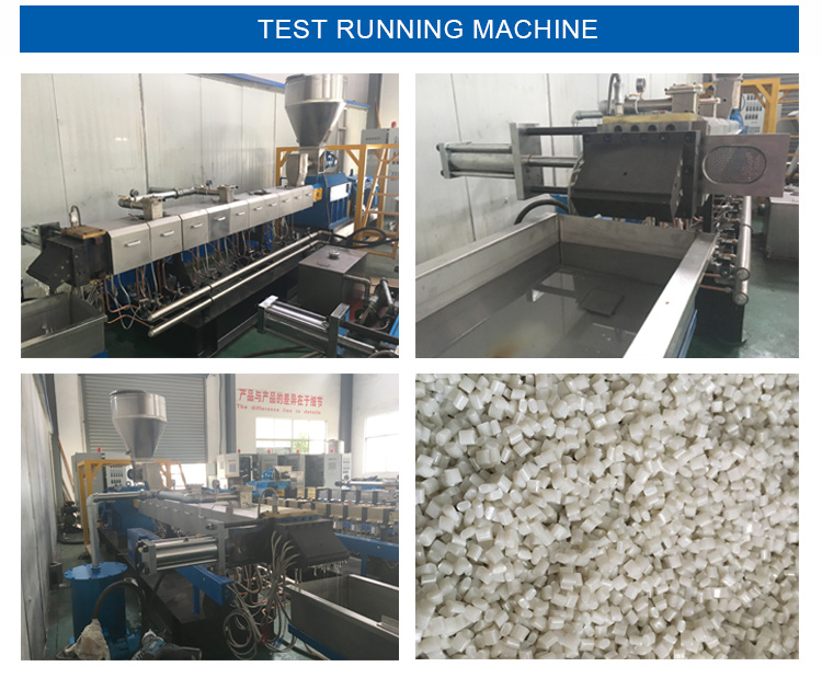 Twin Screw Extruder Machine for Recycle Plastic Granules
